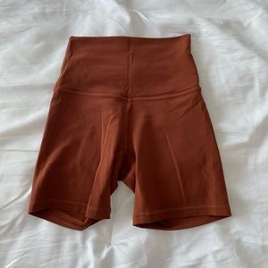 lululemon align biker shorts 6 inch